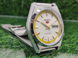 VINTAGE REFURBISHED SEIKO 5 AUTOMATIC JAPAN MENS DAY DATE WATCH - National Watches