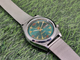 VINTAGE REFURBISHED SEIKO 5 AUTOMATIC JAPAN MENS DAY DATE WATCH - National Watches