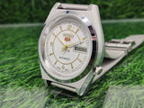 VINTAGE REFURBISHED SEIKO 5 AUTOMATIC JAPAN MENS DAY DATE WATCH - National Watches