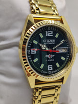 Citizen Automatic 8200 Movement stainless steel Japan Made 21 Jewels Men s Wrist Watch