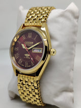 Citizen Automatic 8200 Movement stainless steel Japan Made 21 Jewels Men s Wrist Watch