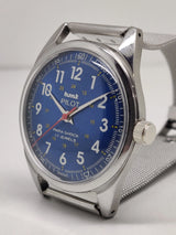 Hmt Pilot Mechanical Handwinding Movement stainless Steel Para Shock 17 Jewels Analog Dial Wrist Watch For Men National Watches