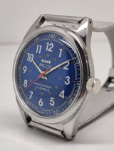 Hmt Pilot Mechanical Handwinding Movement stainless Steel Para Shock 17 Jewels Analog Dial Wrist Watch For Men