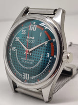 Hmt Pilot Mechanical Handwinding Movement stainless Steel Para Shock 17 Jewels Analog Dial Wrist Watch For Men National Watches