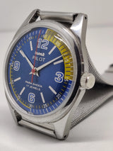 Hmt Pilot Mechanical Handwinding Movement stainless Steel Para Shock 17 Jewels Analog Dial Wrist Watch For Men National Watches