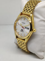 Citizen Automatic 8200 Movement stainless steel Japan Made 21 Jewels Men s Wrist Watch