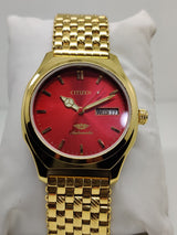 Citizen Automatic 8200 Movement stainless steel Japan Made 21 Jewels Men s Wrist Watch