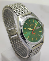 Citizen Automatic 8200 Movement stainless steel Japan Made 21 Jewels Men s Wrist Watch