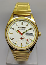 Citizen Automatic 8200 Movement stainless steel Japan Made 21 Jewels Men s Wrist Watch