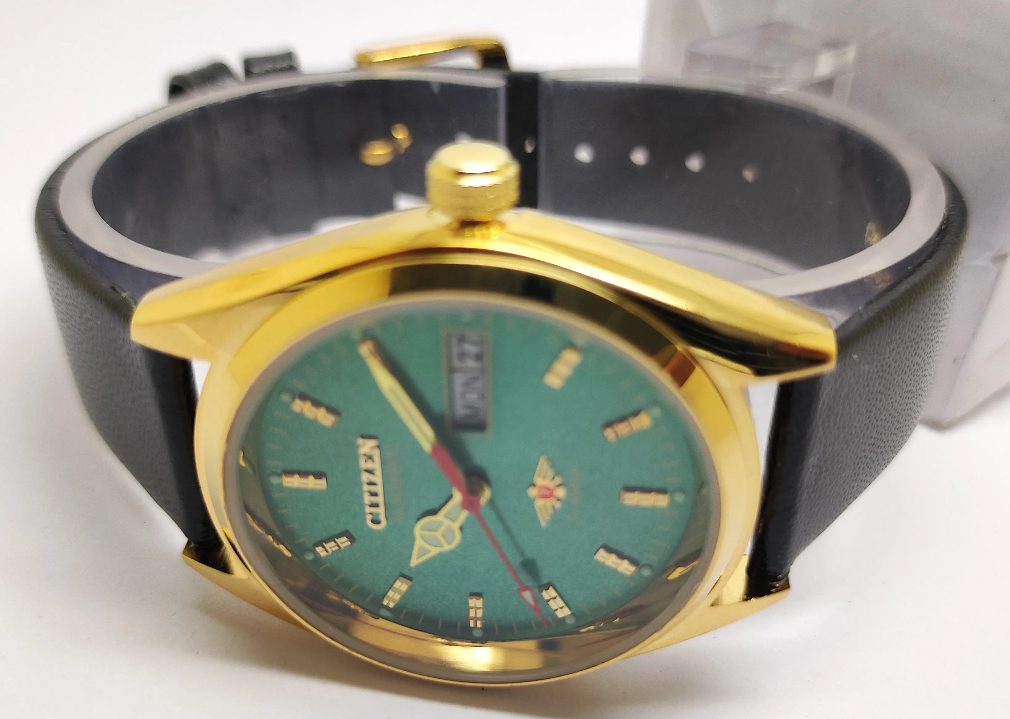 Citizen Automatic 8200 Movement stainless steel Japan Made 21 Jewels Men s Wrist Watch National Watches