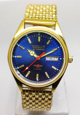 Citizen Automatic 8200 Movement stainless steel Japan Made 21 Jewels Men s Wrist Watch