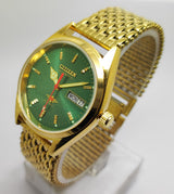 Citizen Automatic 8200 Movement stainless steel Japan Made 21 Jewels Men s Wrist Watch