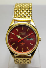 Citizen Automatic 8200 Movement stainless steel Japan Made 21 Jewels Men s Wrist Watch