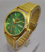 Citizen Automatic 8200 Movement stainless steel Japan Made 21 Jewels Men s Wrist Watch