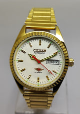 Citizen Automatic 8200 Movement stainless steel Japan Made 21 Jewels Men s Wrist Watch