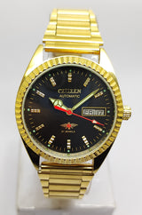 Citizen Automatic 8200 Movement stainless steel Japan Made 21 Jewels Men s Wrist Watch