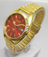 Citizen Automatic 8200 Movement stainless steel Japan Made 21 Jewels Men s Wrist Watch