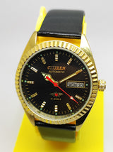 Citizen Automatic 8200 Movement stainless steel Japan Made 21 Jewels Men s Wrist Watch