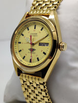 Citizen Automatic 8200 Movement stainless steel Japan Made 21 Jewels Men s Wrist Watch