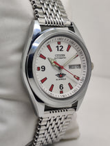 Citizen Automatic 8200 Movement stainless steel Japan Made 21 Jewels Men s Wrist Watch