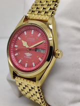 Citizen Automatic 8200 Movement stainless steel Japan Made 21 Jewels Men s Wrist Watch