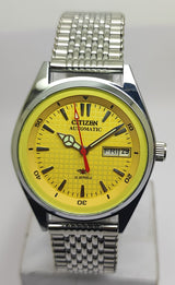 Citizen Automatic 8200 Movement stainless steel Japan Made 21 Jewels Men s Wrist Watch