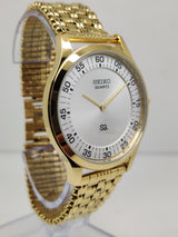 Seiko 5 Black Dial quartz Watch - National Watches