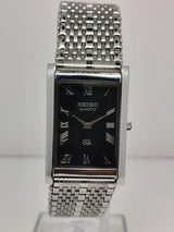 Seiko 5 Black Dial quartz Watch - National Watches