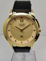 Seiko 5 Black Dial quartz WaaSeiko Silim Quartz Watch – Sleek, Durable & Stylish Timepiece for Men/Womentch - National Watches