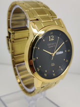 Seiko 5 Black Dial quartz Watch - National Watches