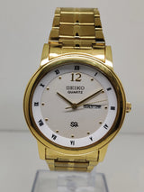 Seiko 5 Black Dial quartz Watch - National Watches