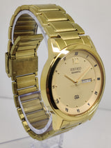 Seiko 5 Black Dial quartz Watch - National Watches