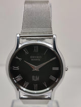 Seiko Silim Quartz Watch – Sleek, Durable & Stylish Timepiece for Men/Women - National Watches