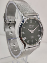 Seiko Silim Quartz Watch – Sleek, Durable & Stylish Timepiece for Men/Women - National Watches