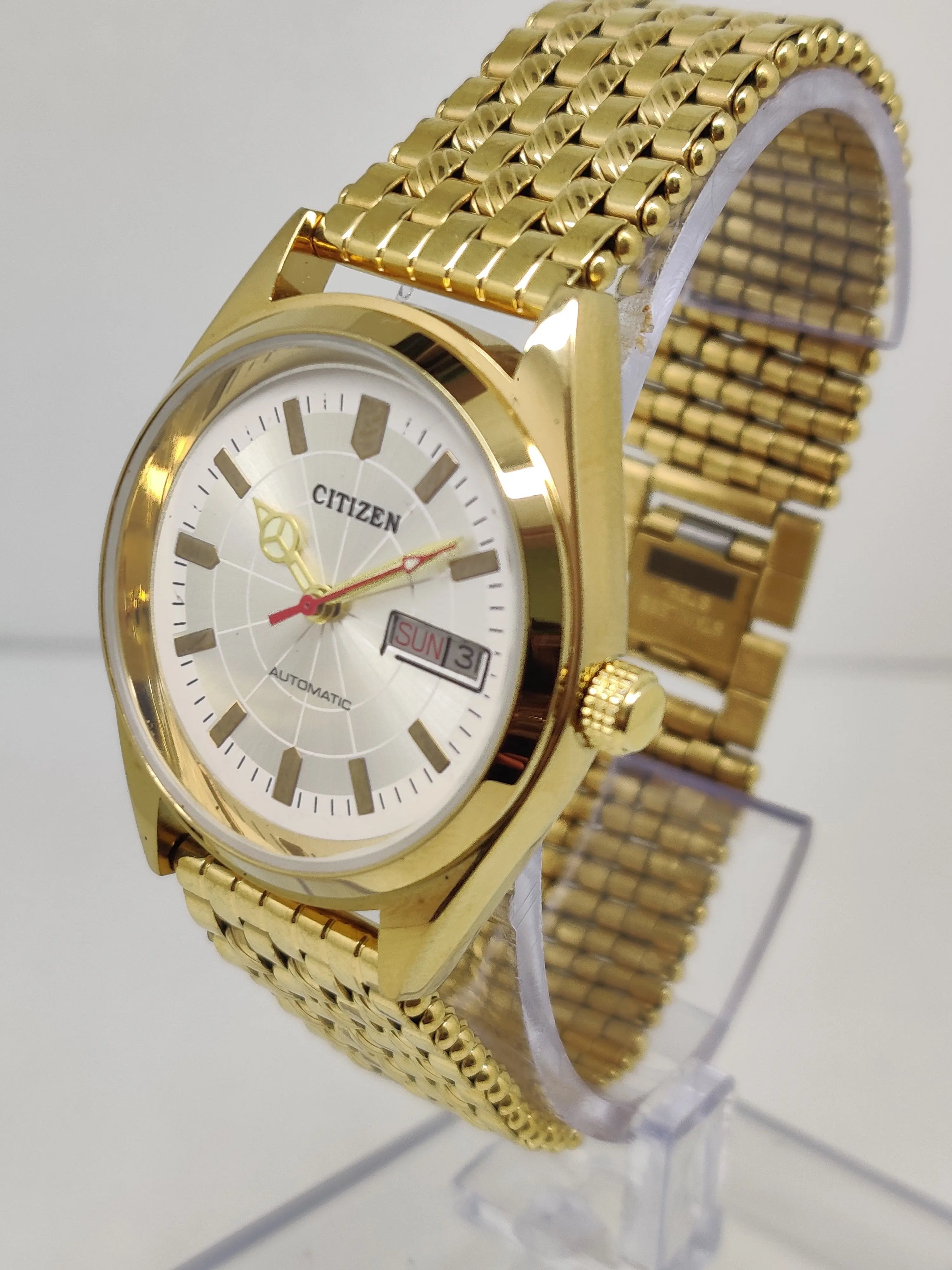 Citizen Automatic 8200 Movement stainless steel Japan Made 21 Jewels Men s Wrist Watch National Watches
