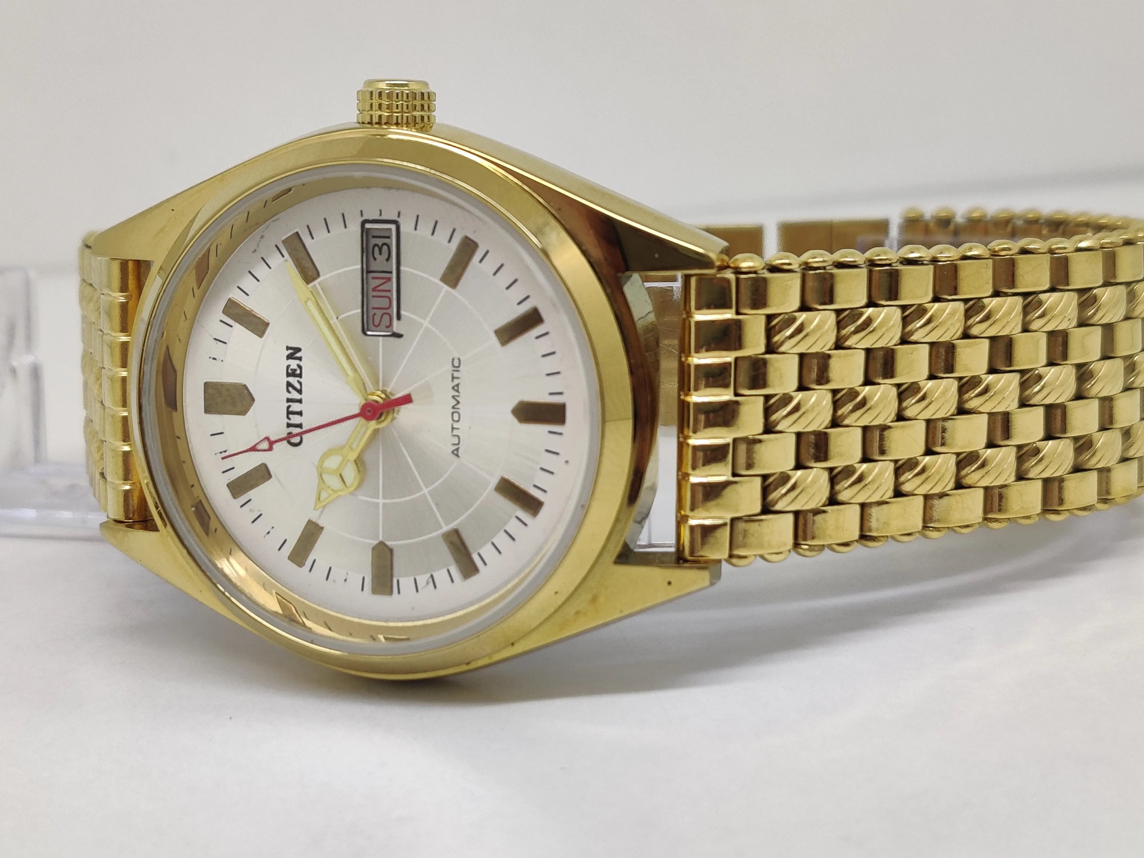 Citizen Automatic 8200 Movement stainless steel Japan Made 21 Jewels Men s Wrist Watch National Watches