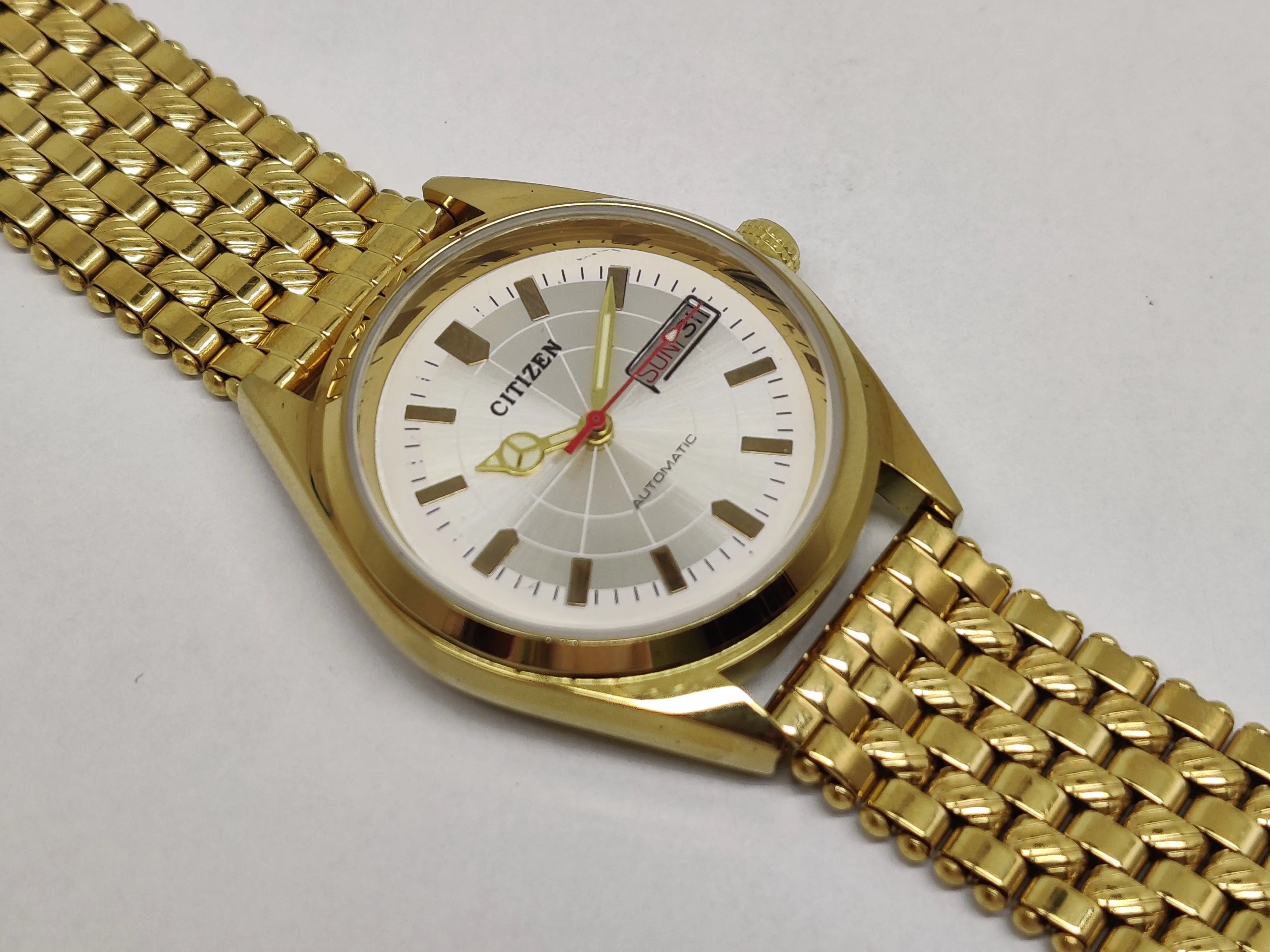 Citizen Automatic 8200 Movement stainless steel Japan Made 21 Jewels Men s Wrist Watch National Watches