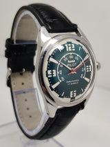 Hmt Pilot Mechanical Handwinding Movement stainless Steel Para Shock 17 Jewels Analog Dial Wrist Watch For Men National Watches