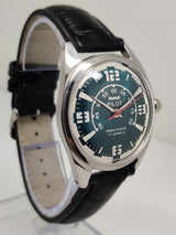 Hmt Pilot Mechanical Handwinding Movement stainless Steel Para Shock 17 Jewels Analog Dial Wrist Watch For Men