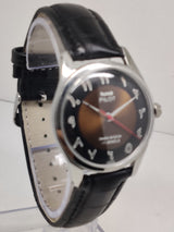 Hmt Pilot Mechanical Handwinding Movement stainless Steel Para Shock 17 Jewels Analog Dial Wrist Watch For Men