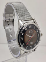 Hmt Pilot Mechanical Handwinding Movement stainless Steel Para Shock 17 Jewels Analog Dial Wrist Watch For Men National Watches