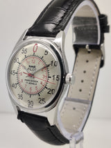 Hmt Pilot Mechanical Handwinding Movement stainless Steel Para Shock 17 Jewels Analog Dial Wrist Watch For Men