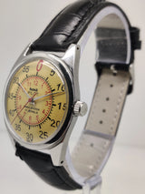 Hmt Pilot Mechanical Handwinding Movement stainless Steel Para Shock 17 Jewels Analog Dial Wrist Watch For Men National Watches