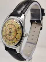 Hmt Pilot Mechanical Handwinding Movement stainless Steel Para Shock 17 Jewels Analog Dial Wrist Watch For Men