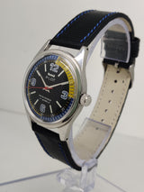 Hmt Pilot Mechanical Handwinding Movement stainless Steel Para Shock 17 Jewels Analog Dial Wrist Watch For Men