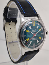 Hmt Pilot Mechanical Handwinding Movement stainless Steel Para Shock 17 Jewels Analog Dial Wrist Watch For Men