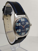 Hmt Pilot Mechanical Handwinding Movement stainless Steel Para Shock 17 Jewels Analog Dial Wrist Watch For Men