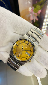 (Super Rare) 1983 Seiko 5 Automatic 7S26 with Glass Back Vintage Watch (Pre Owned - National Watches