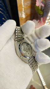 (Super Rare) 1983 Seiko 5 Automatic 7S26 with Glass Back Vintage Watch (Pre Owned - National Watches