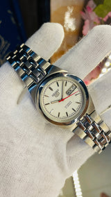 (Super Rare) 1983 Seiko 5 Automatic 7S26 with Glass Back Vintage Watch (Pre Owned - National Watches